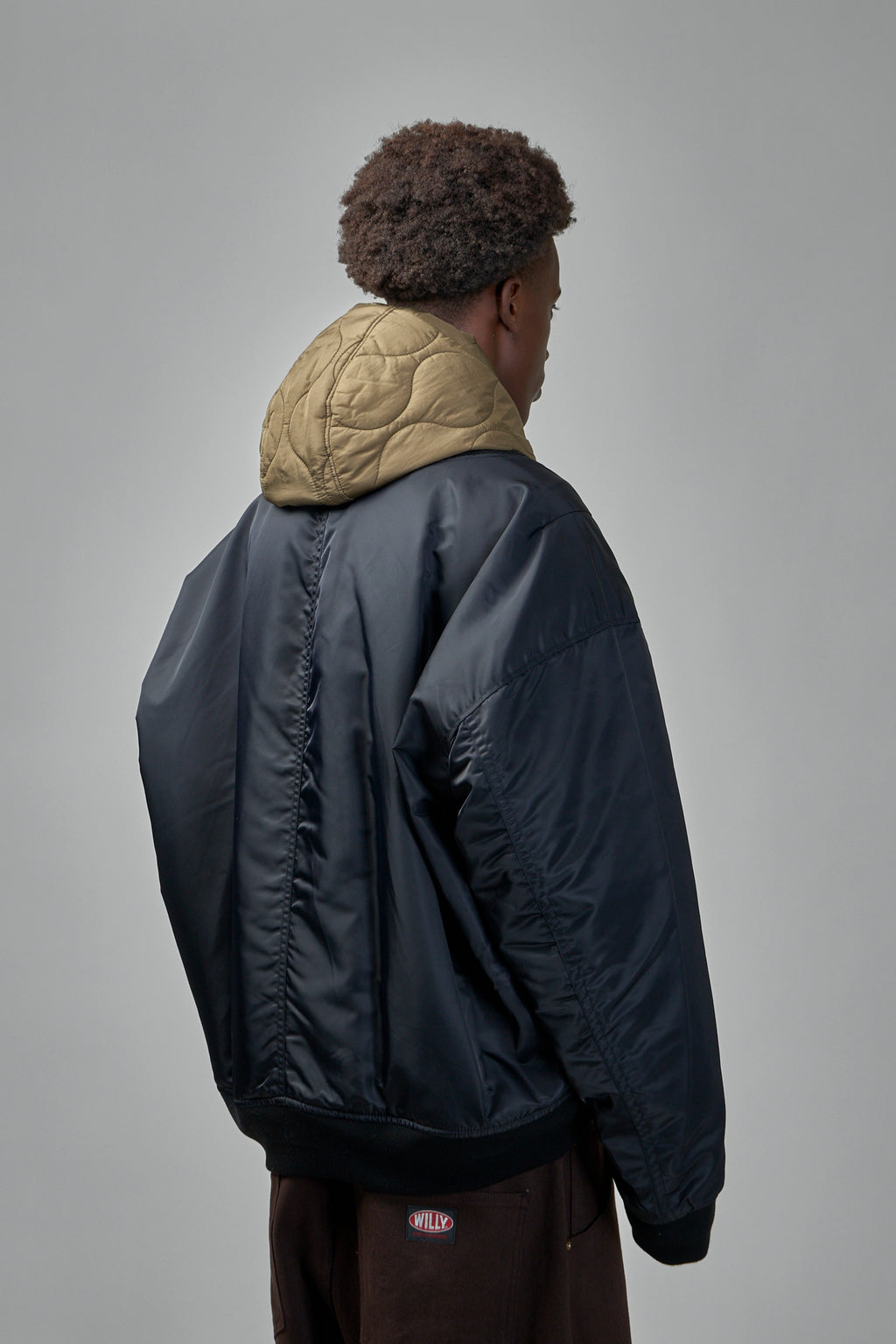 Hooded Bomber Jacket