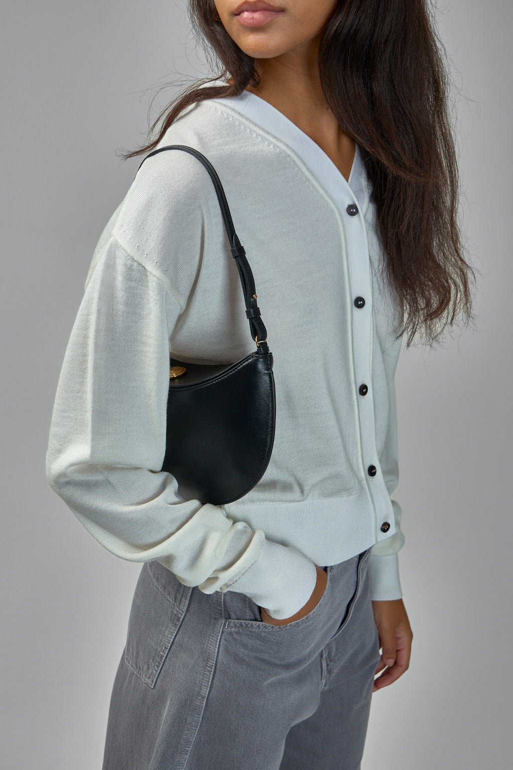 Petit Calisso Rond Shoulder Bag