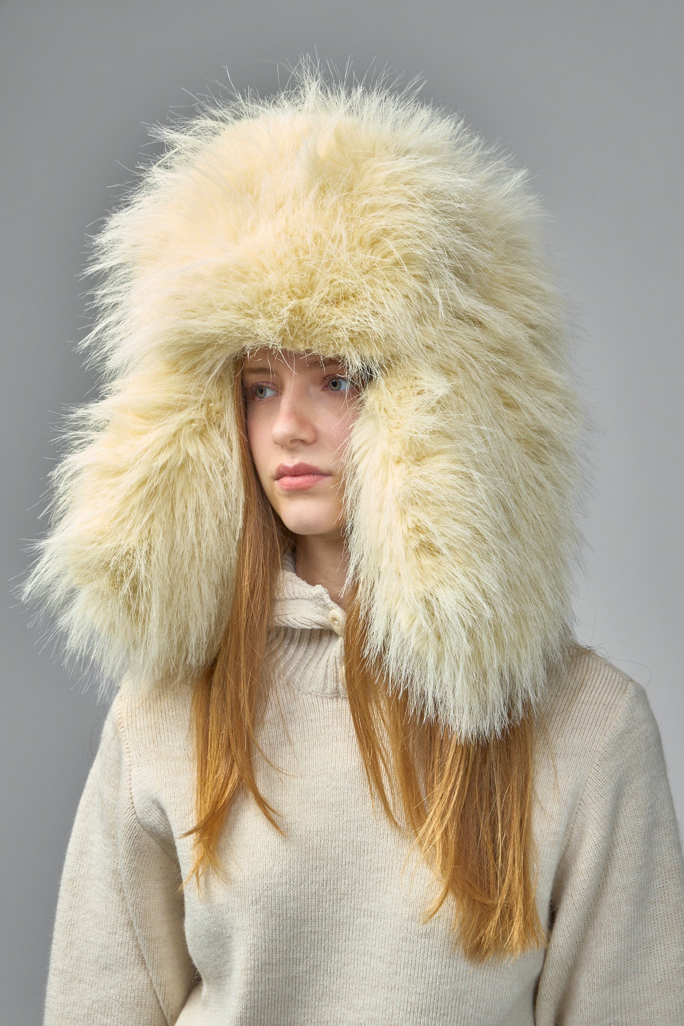Large Chapka Faux Fur Hat
