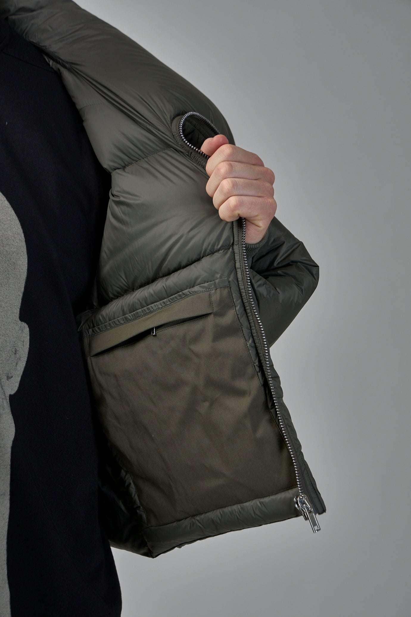 Woven Down Turtle Jacket