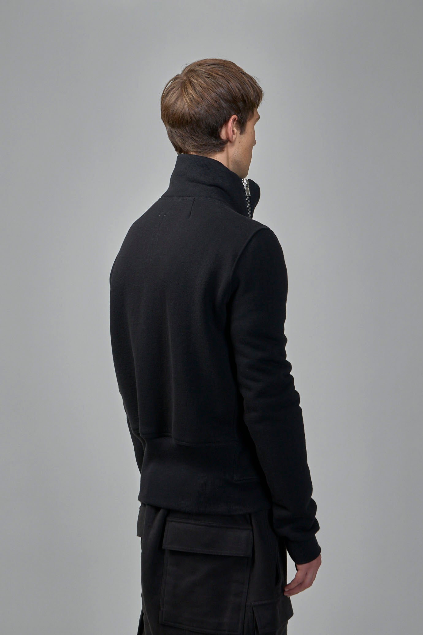 Bauhaus Jogger Black Knit Sweatshirt