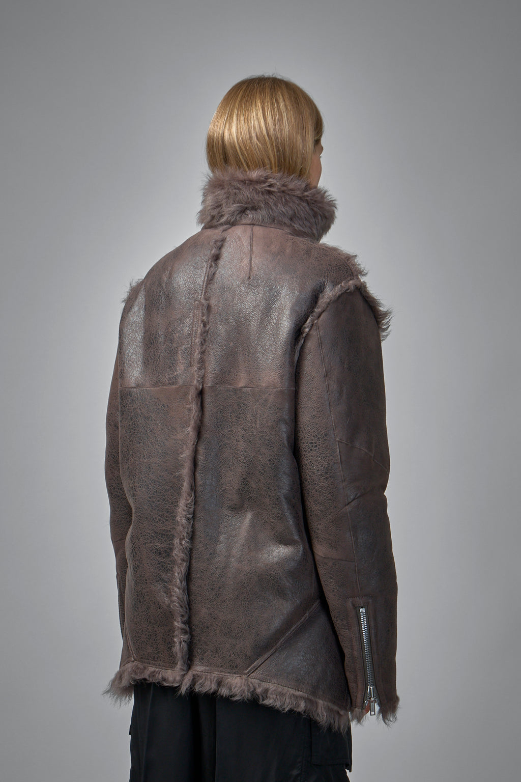 Exploder Shearling Real Fur Jacket