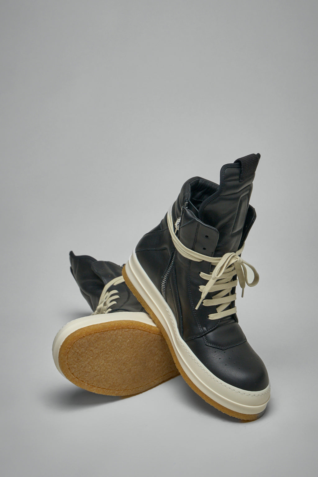 Creep Geobasket Leather Shoes