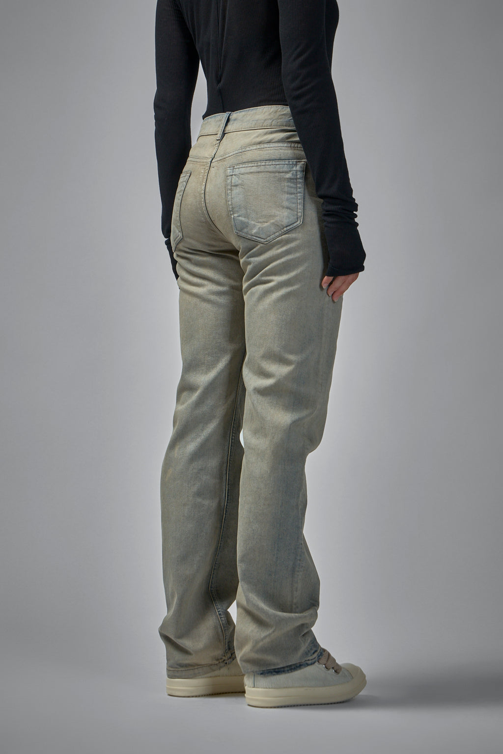 Fog Cut Denim Pants