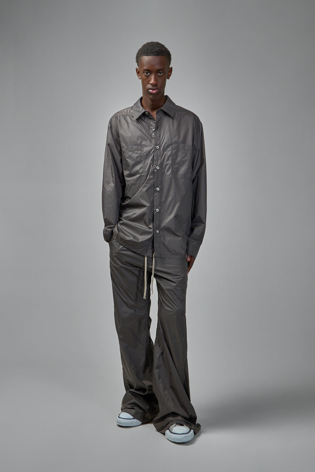 Woven Pusher Pants Bronze