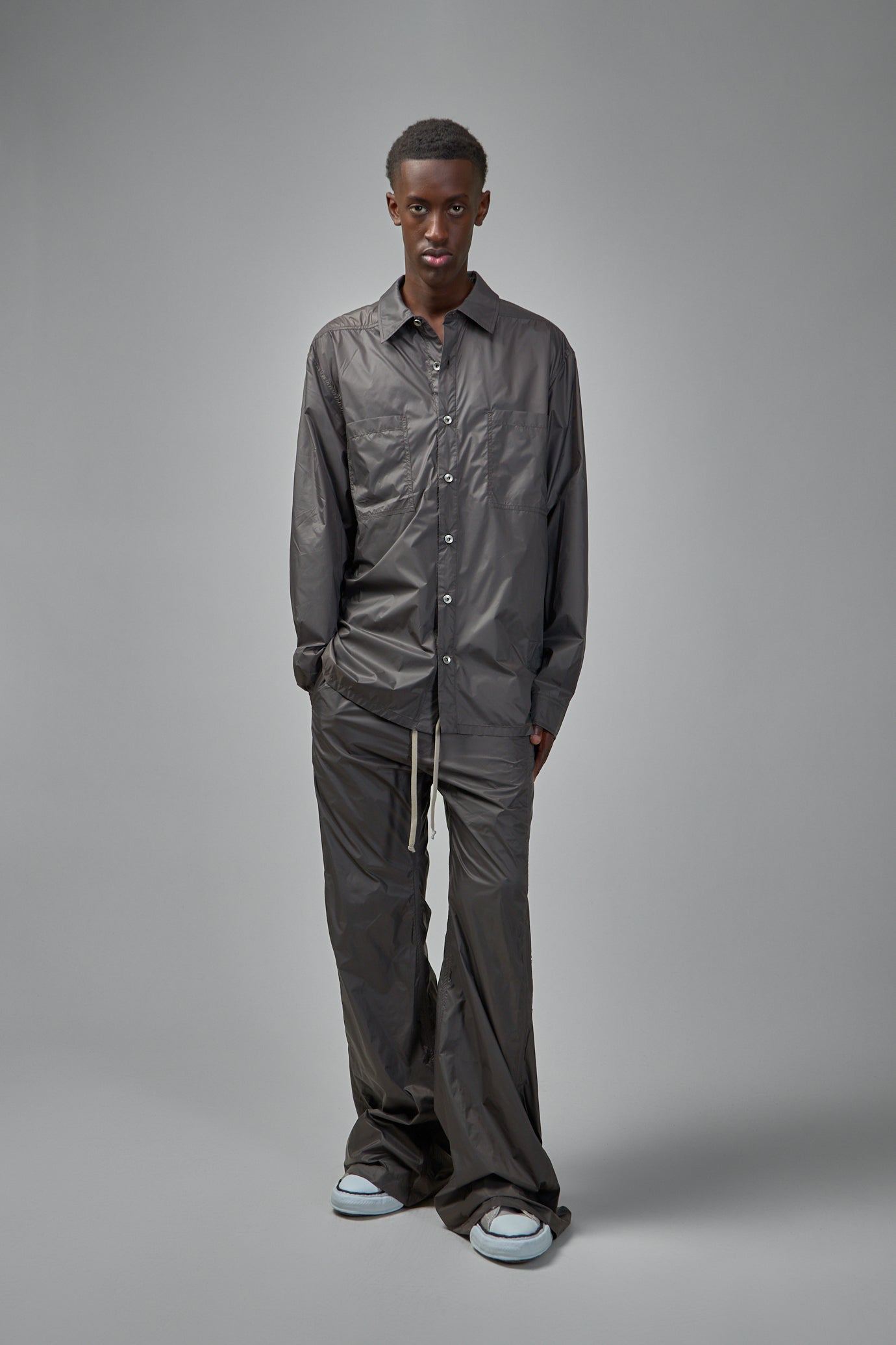 Woven Pusher Pants Bronze