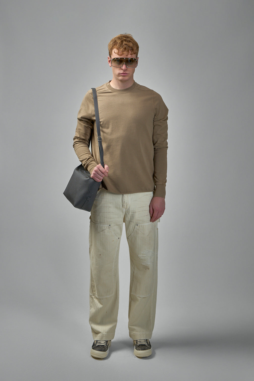 Knit T-Shirt Crewneck Sweat