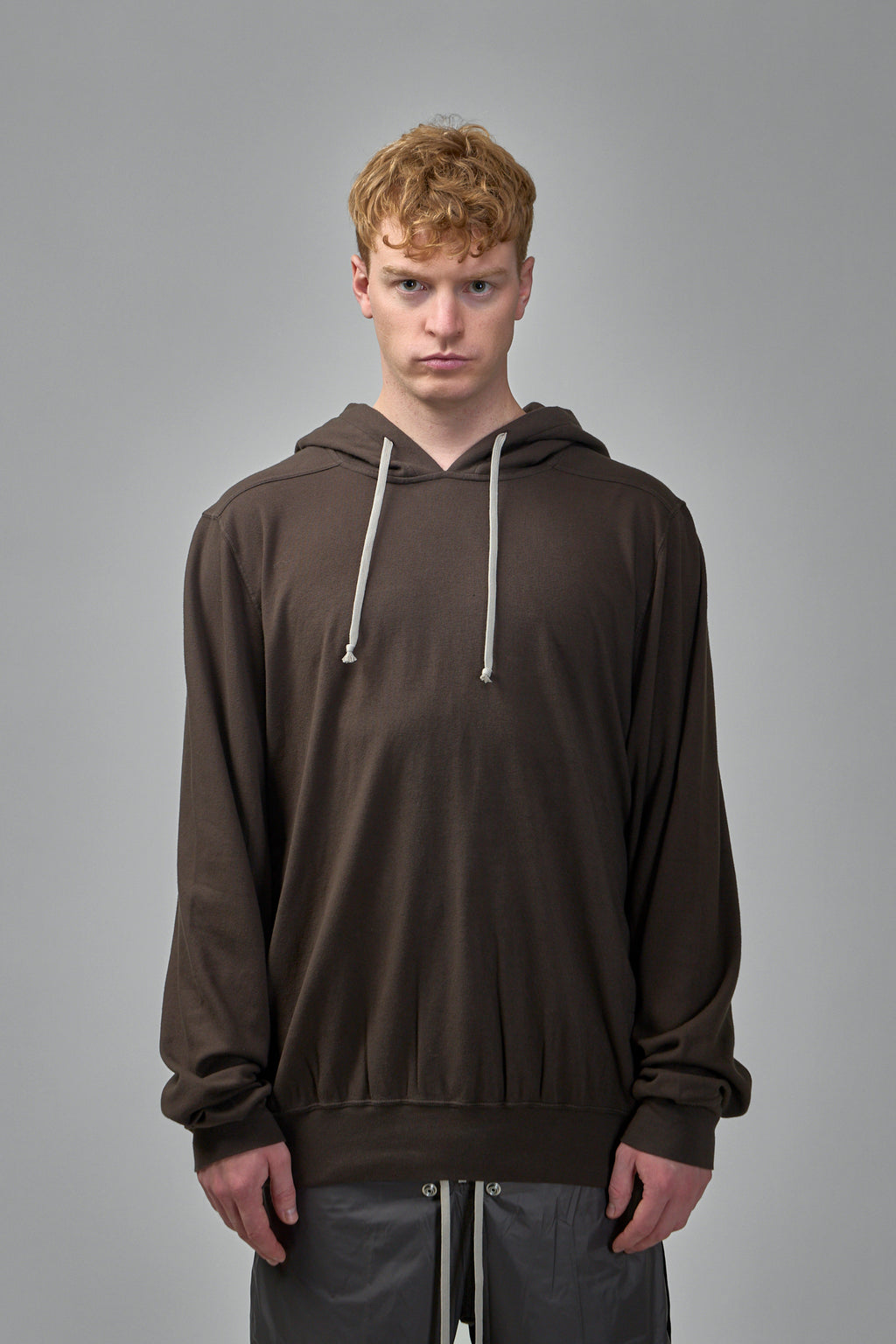 Knit T-Shirt Oversized Hoodie