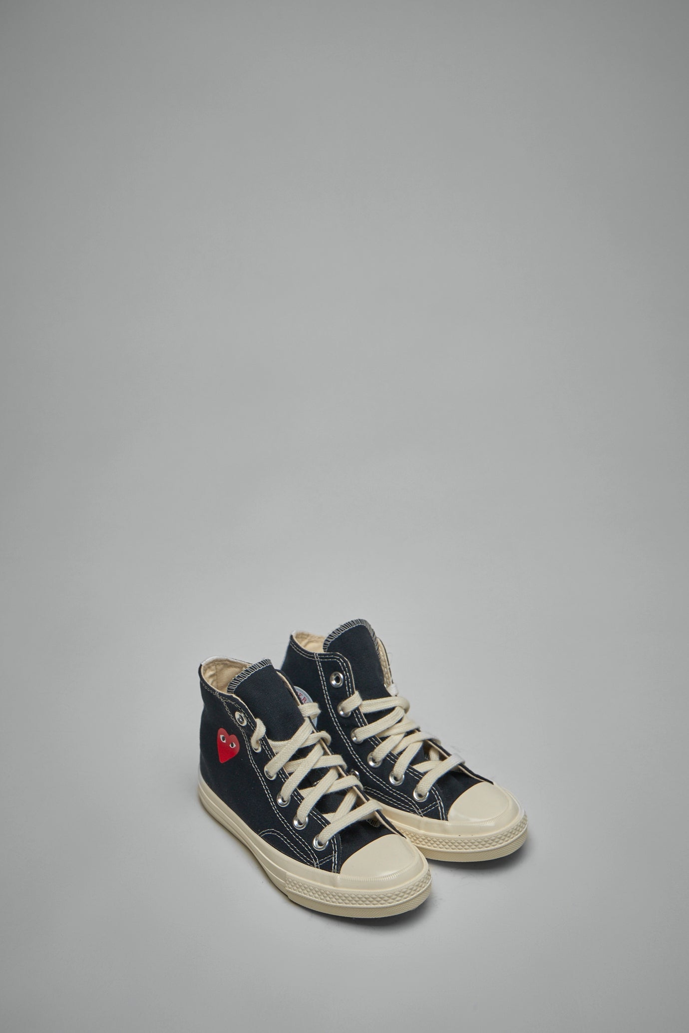 Small Red Heart Hi Top Kids