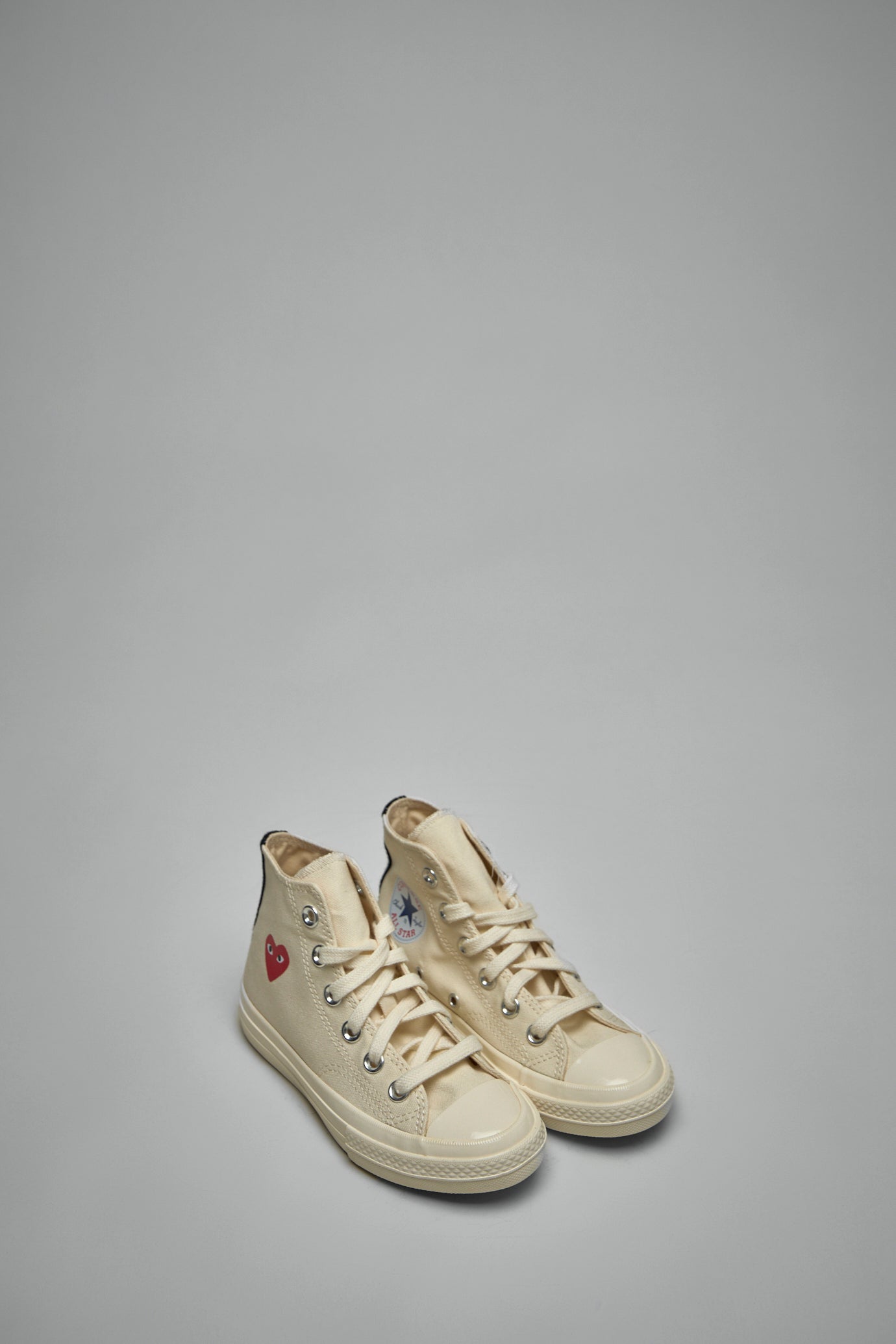 Small Red Heart Hi Top Kids