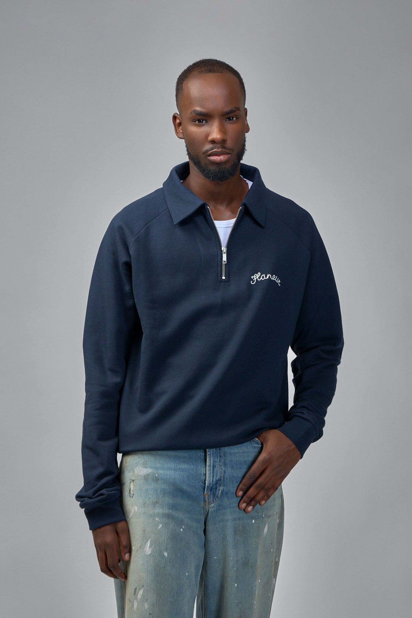 Signature Raglan Zip Sweatshirt