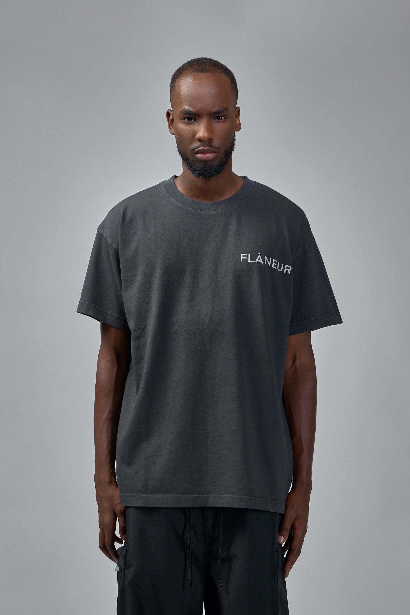 Double Logo Washed T-Shirt