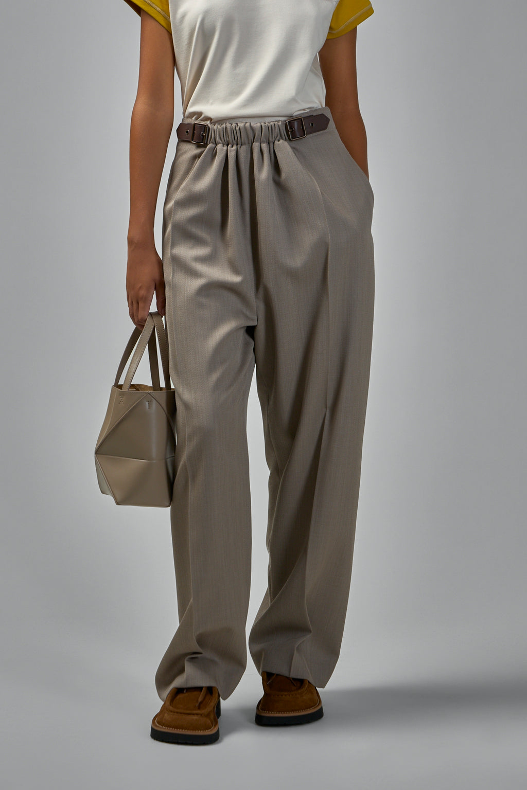 Belted Trousers