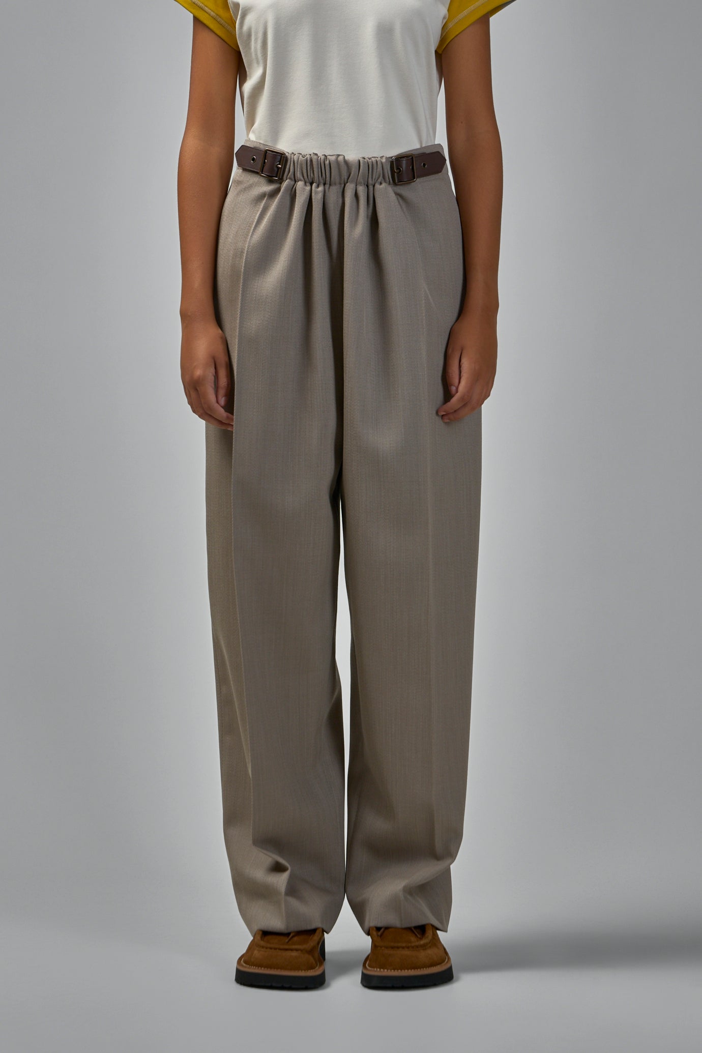Belted Trousers