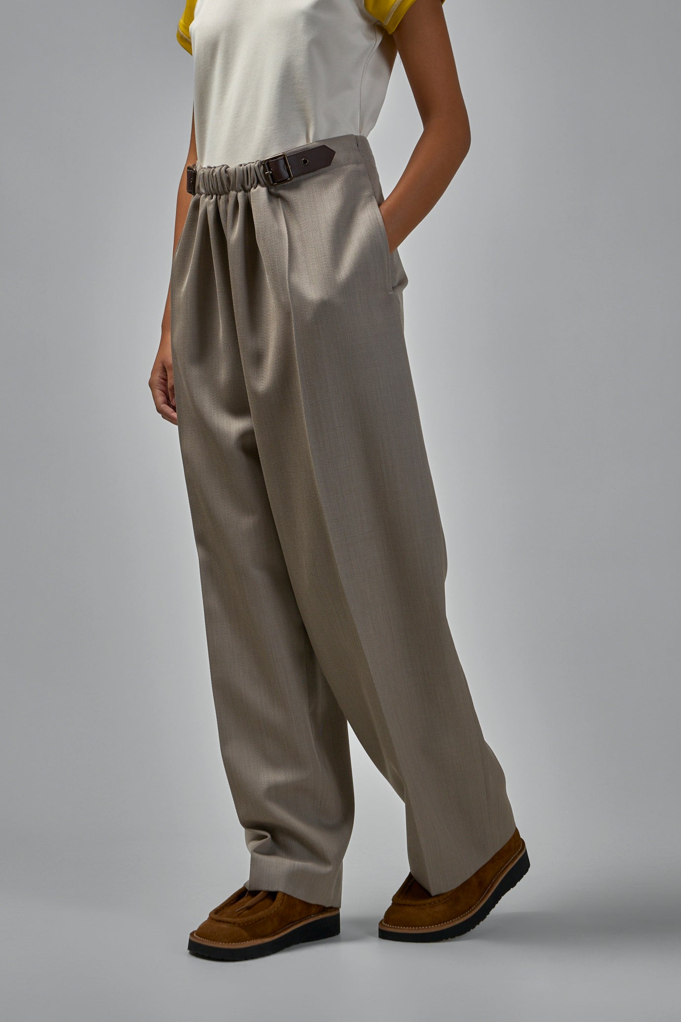 Belted Trousers