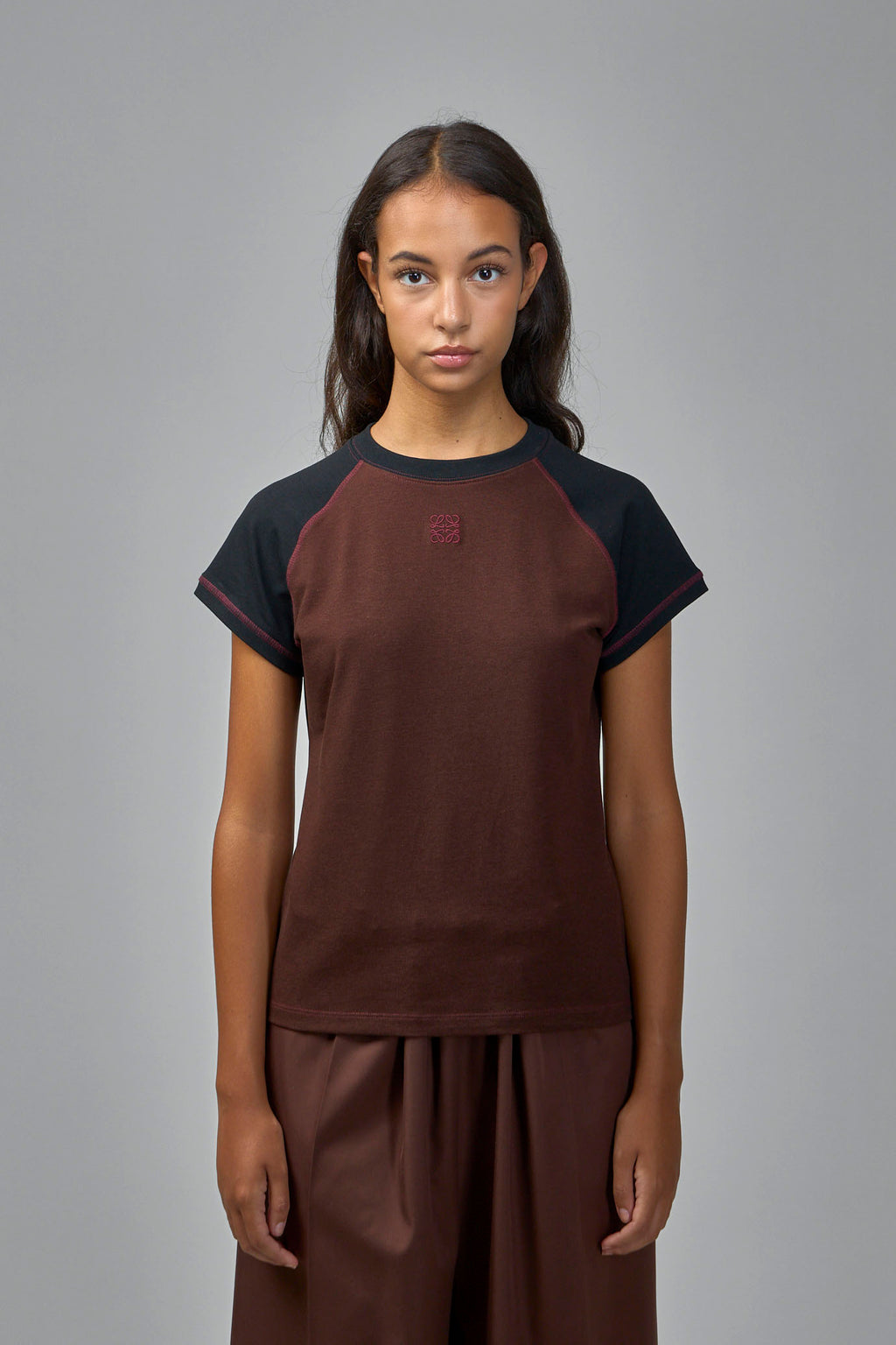 Slim Fit T-Shirt in Cotton Blend