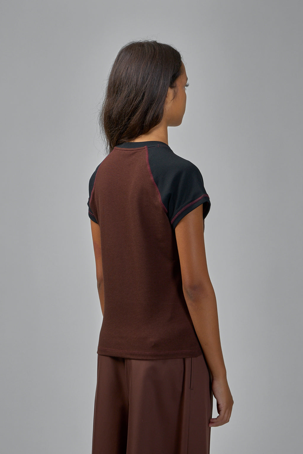 Slim Fit T-Shirt in Cotton Blend