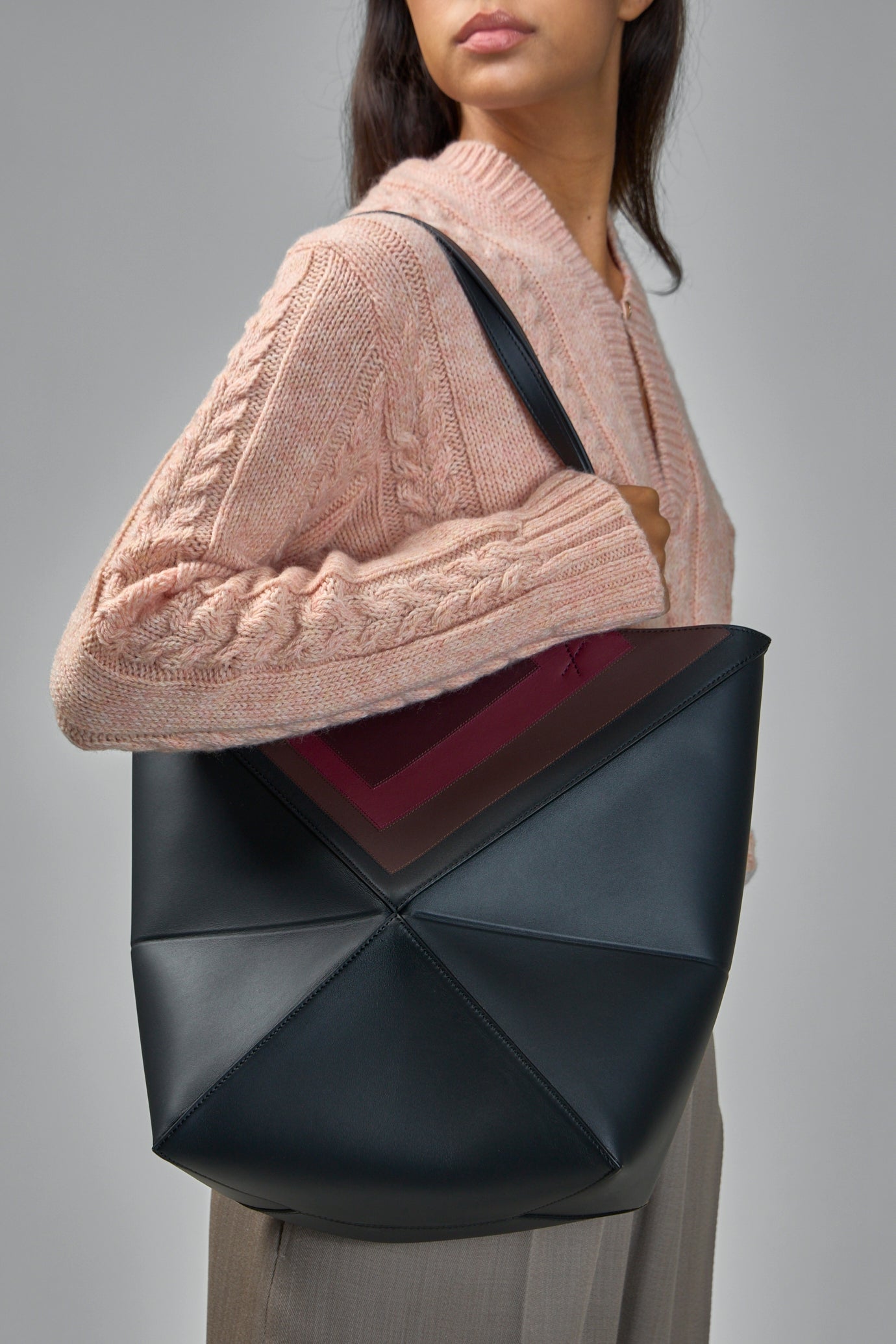 Puzzle Fold Tote M Square