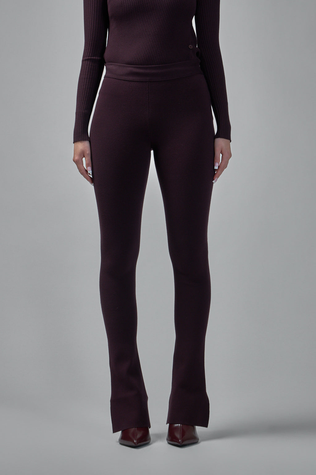 Pants Double Hem Interlock