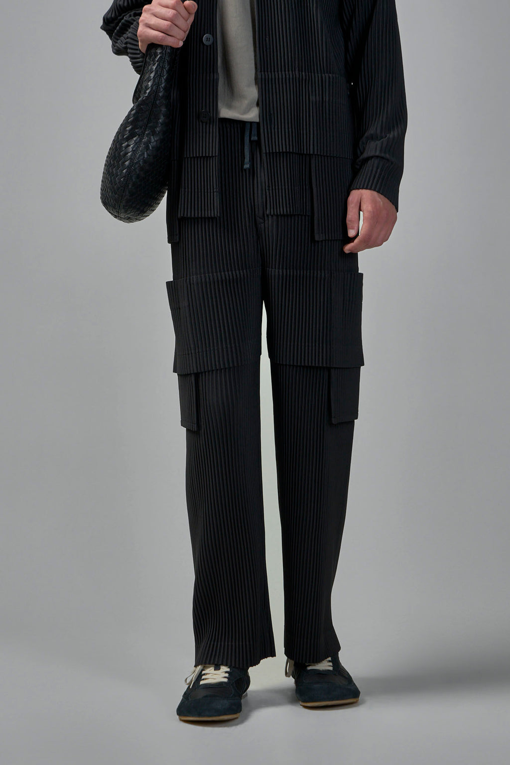 Multi-Pocket Pants | coke grey