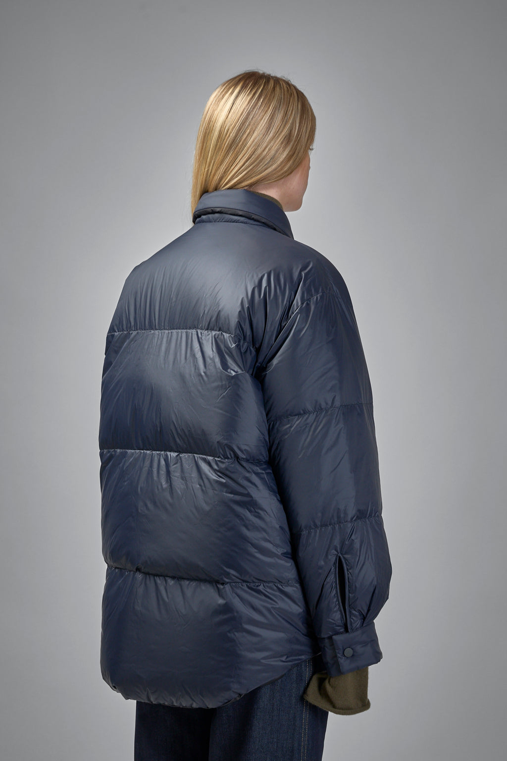 Orlov Reversible Shirt Style Down Jacket