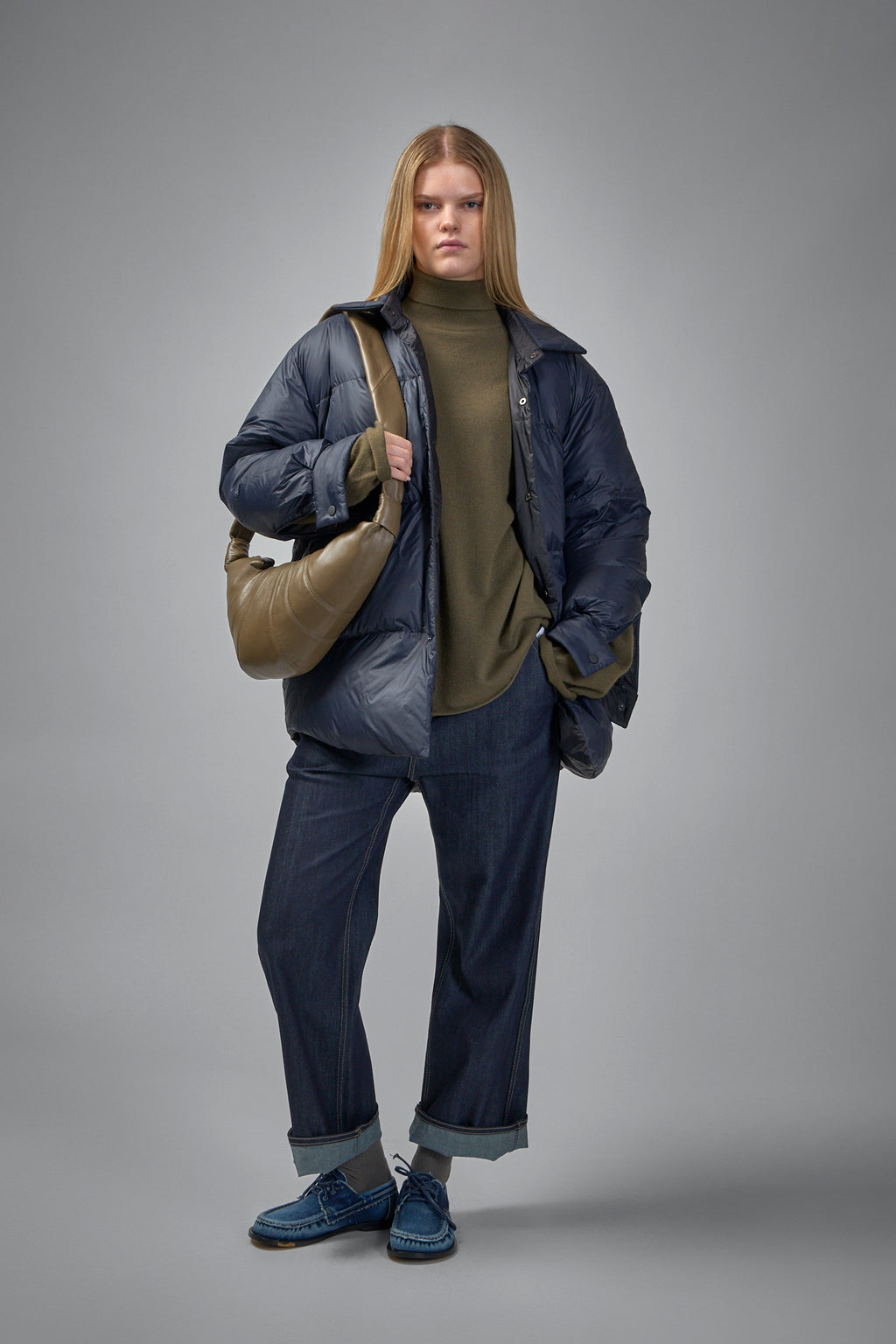 Orlov Reversible Shirt Style Down Jacket