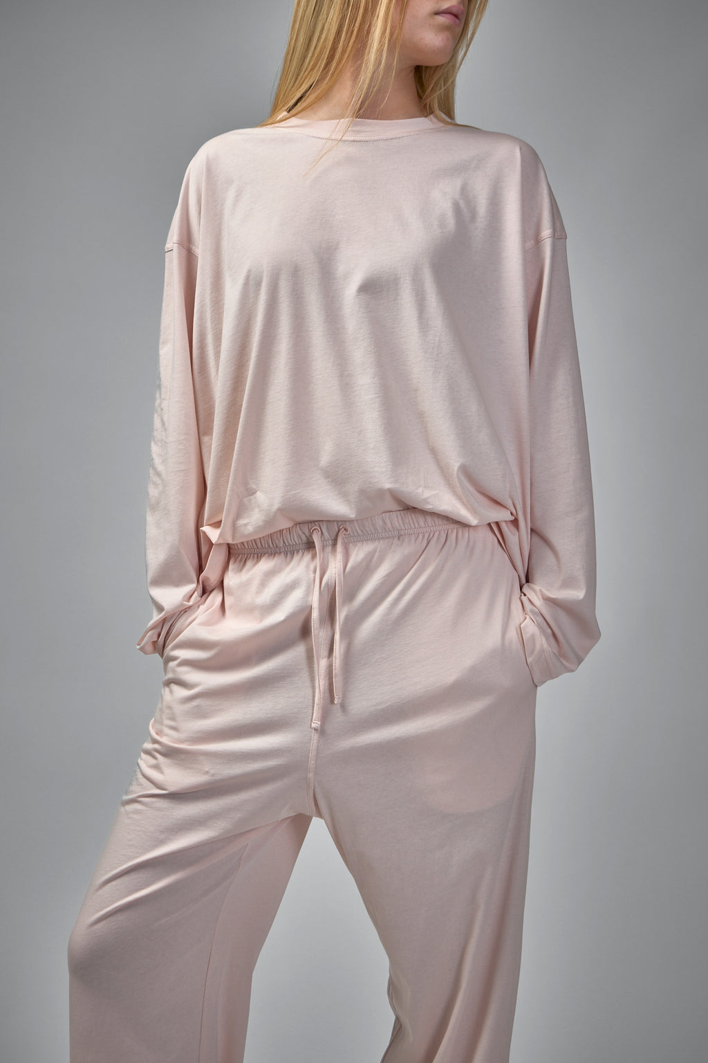 Tahoe Long Sleeve C-Neck Pajama in Fine Jersey Knit