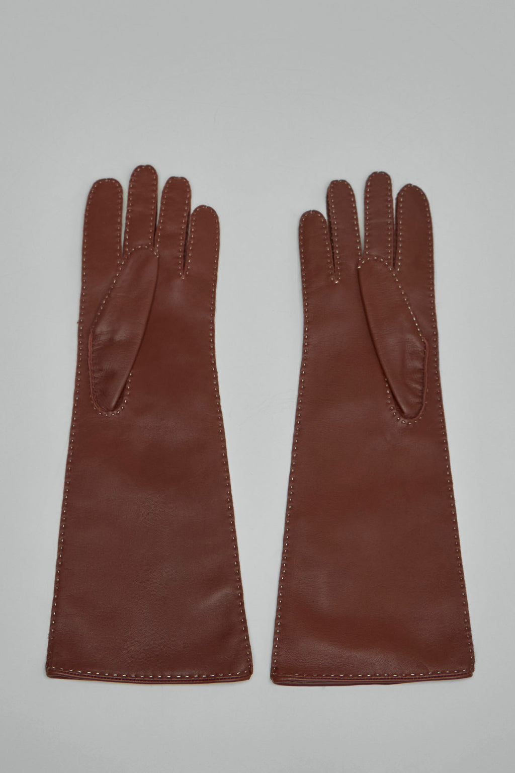 Medium Length Leather Gloves