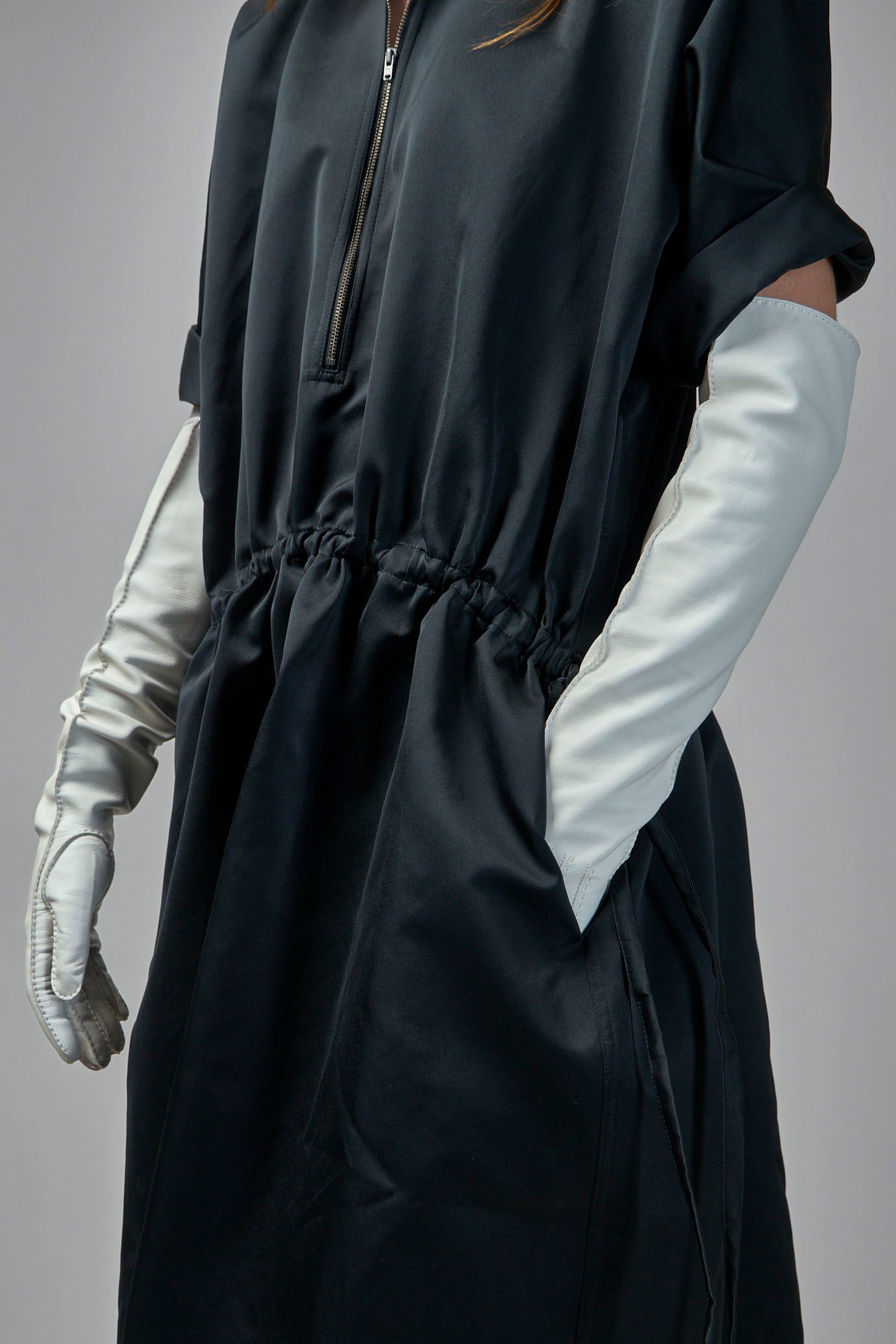 Long Length Leather Gloves