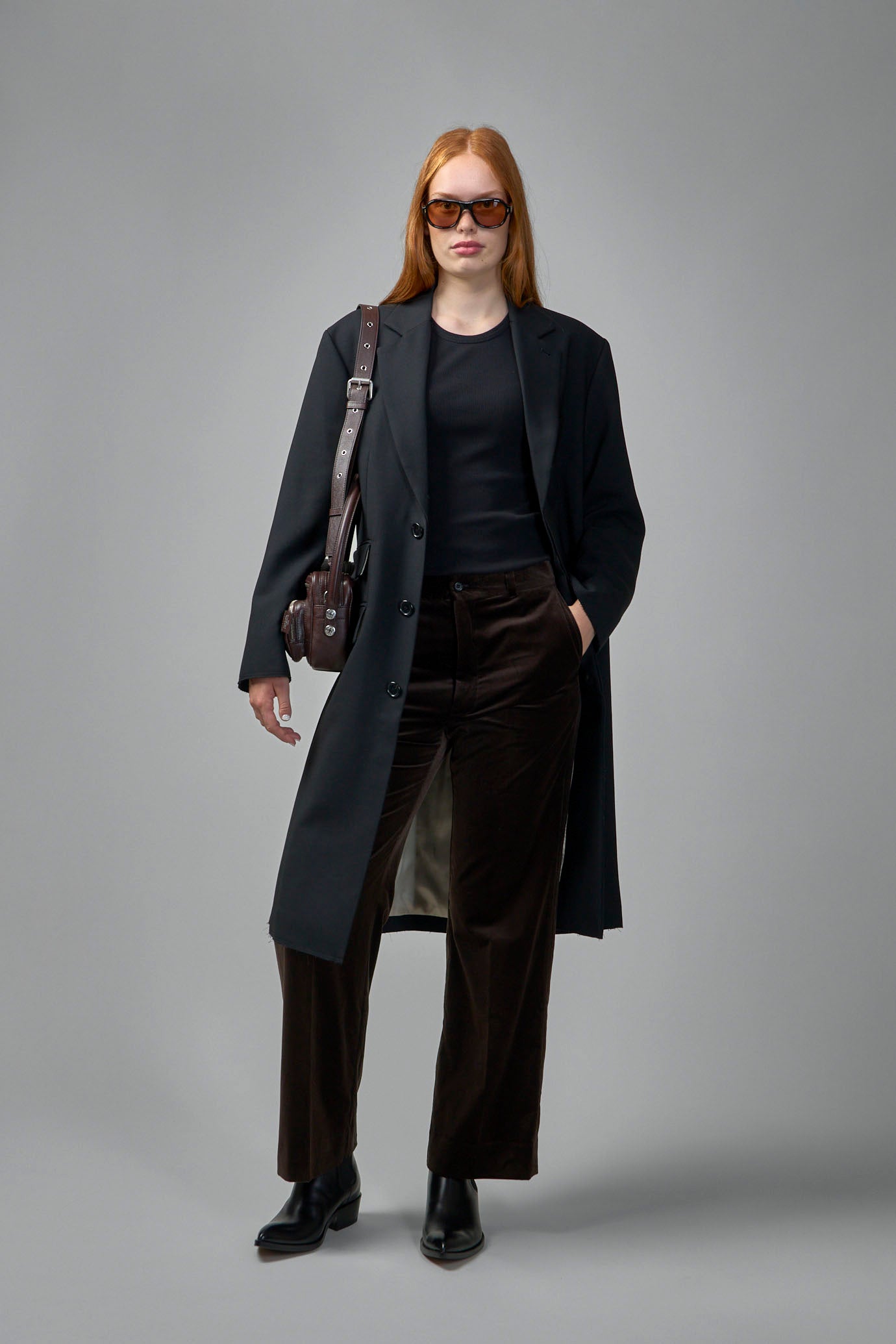 Classic Tank Top with Asymmetric Shoulders