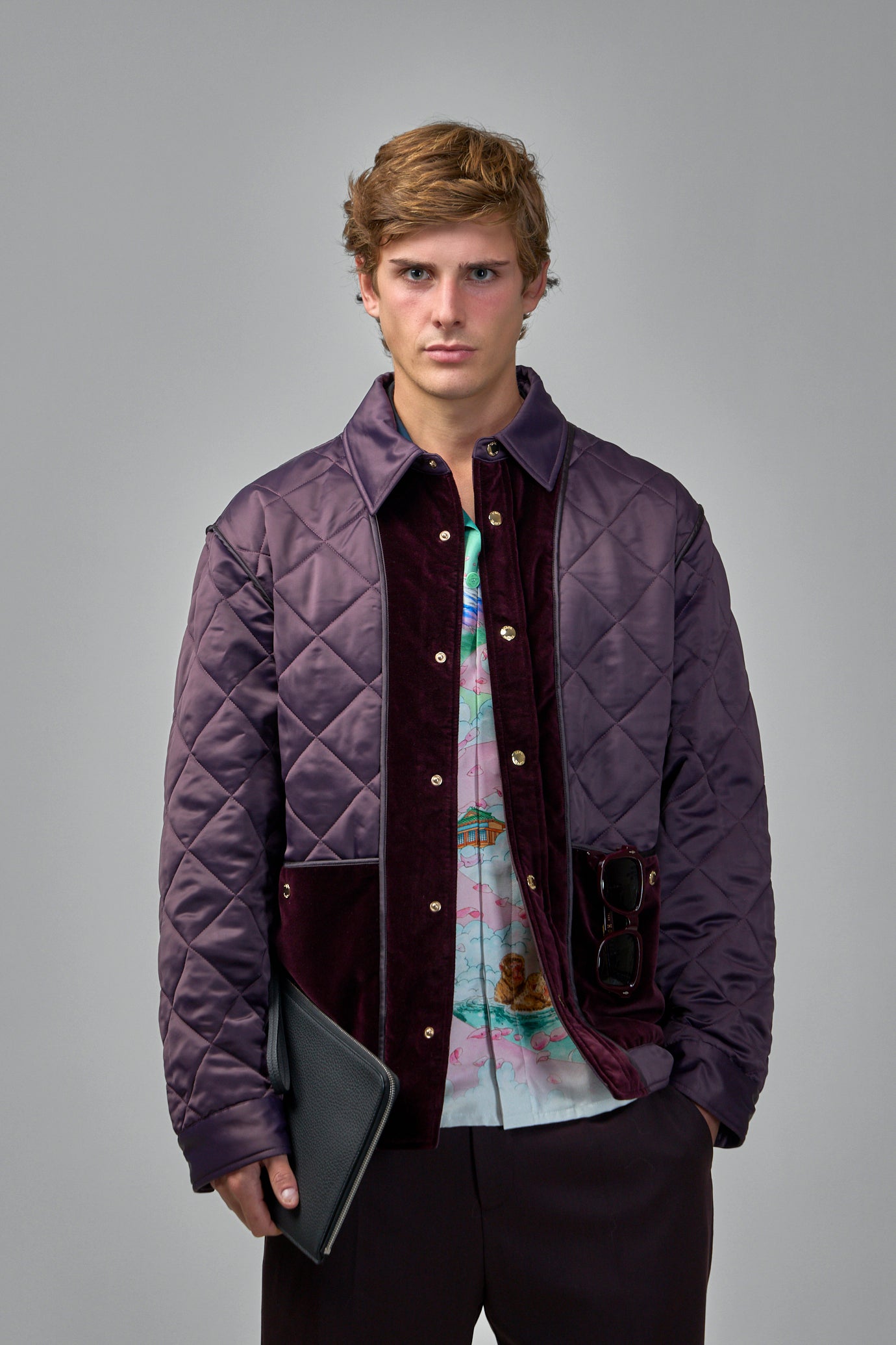 Satin Quilted Jacket