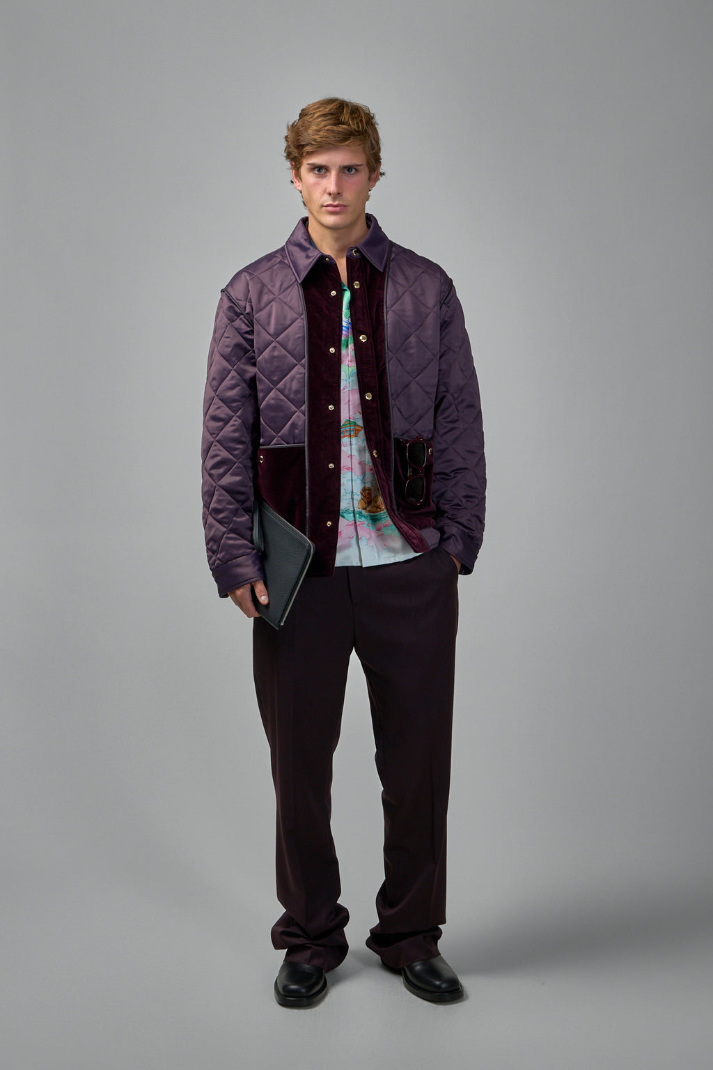 Satin Quilted Jacket