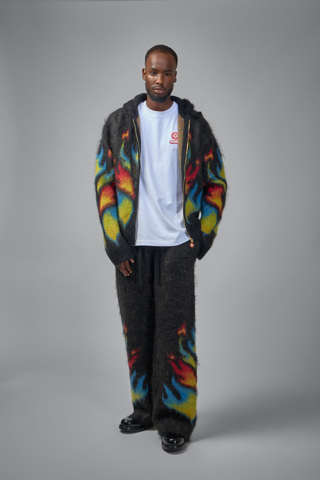 Mohair Pants Laurel Flame