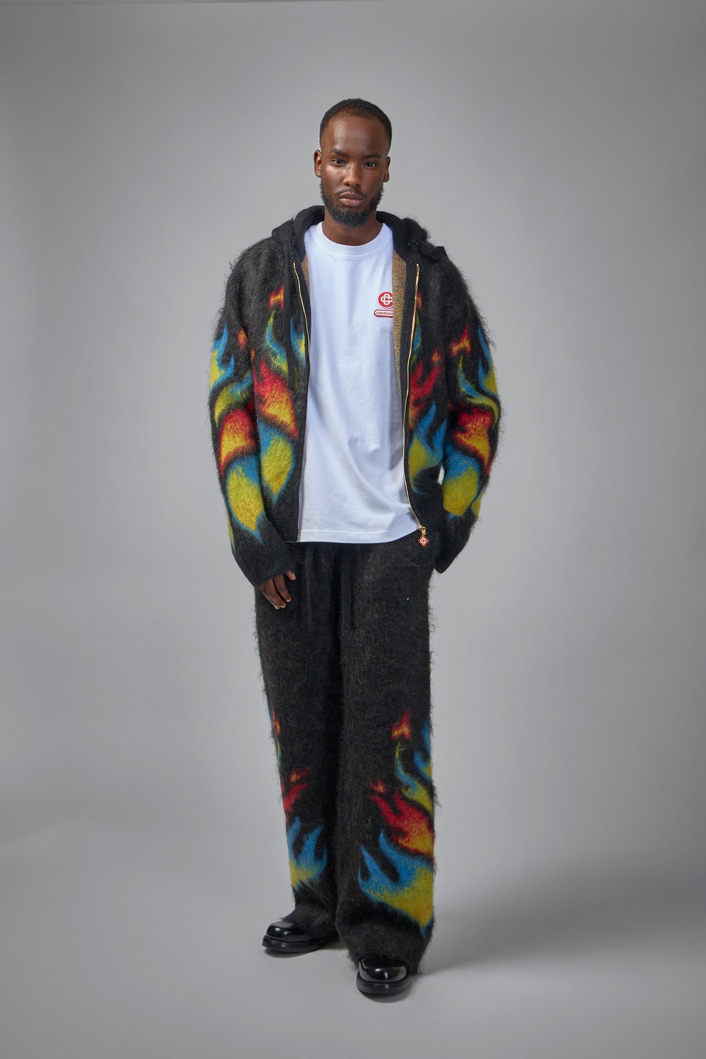 Mohair Pants Laurel Flame