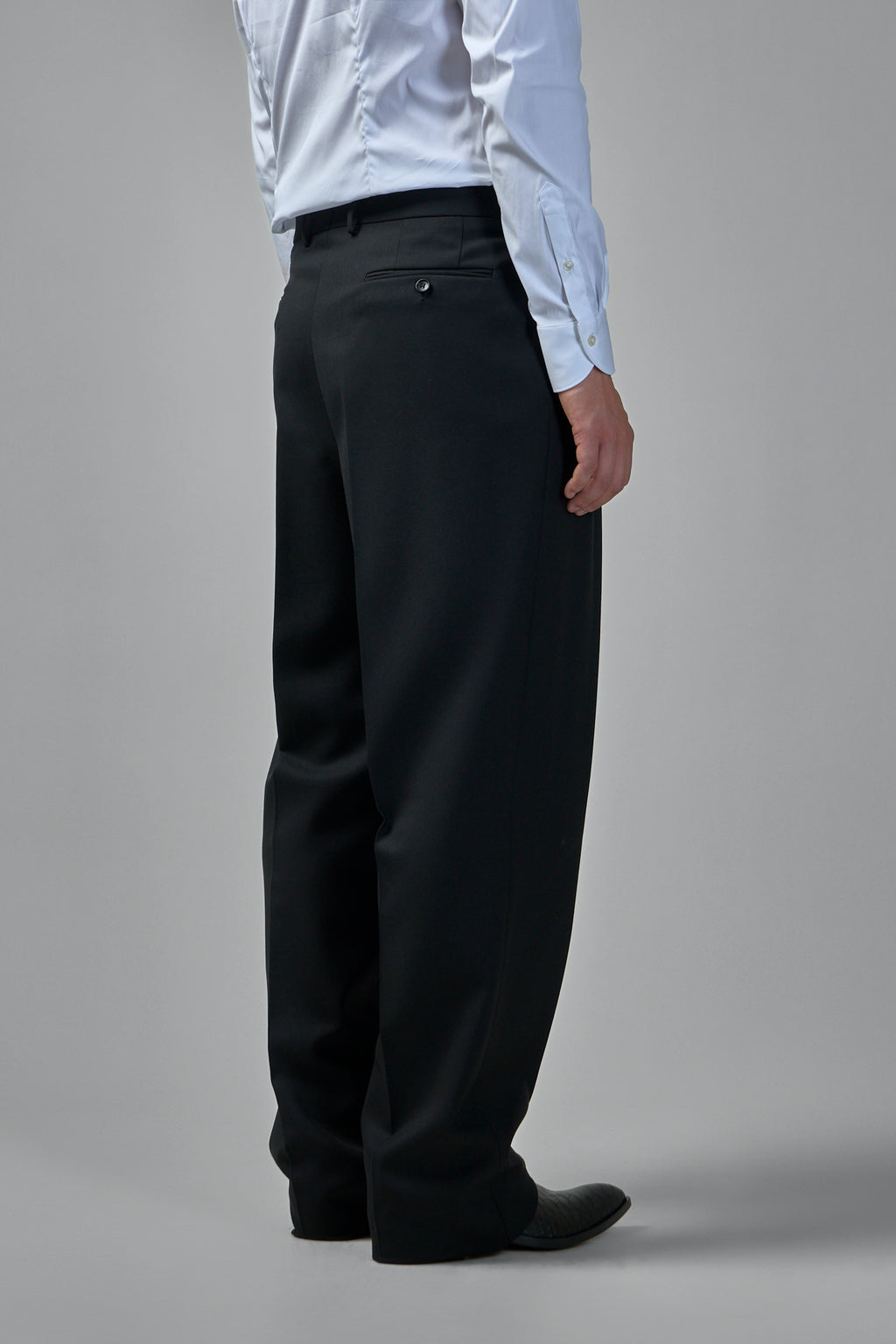 Broken Twill Double Pleat Pant