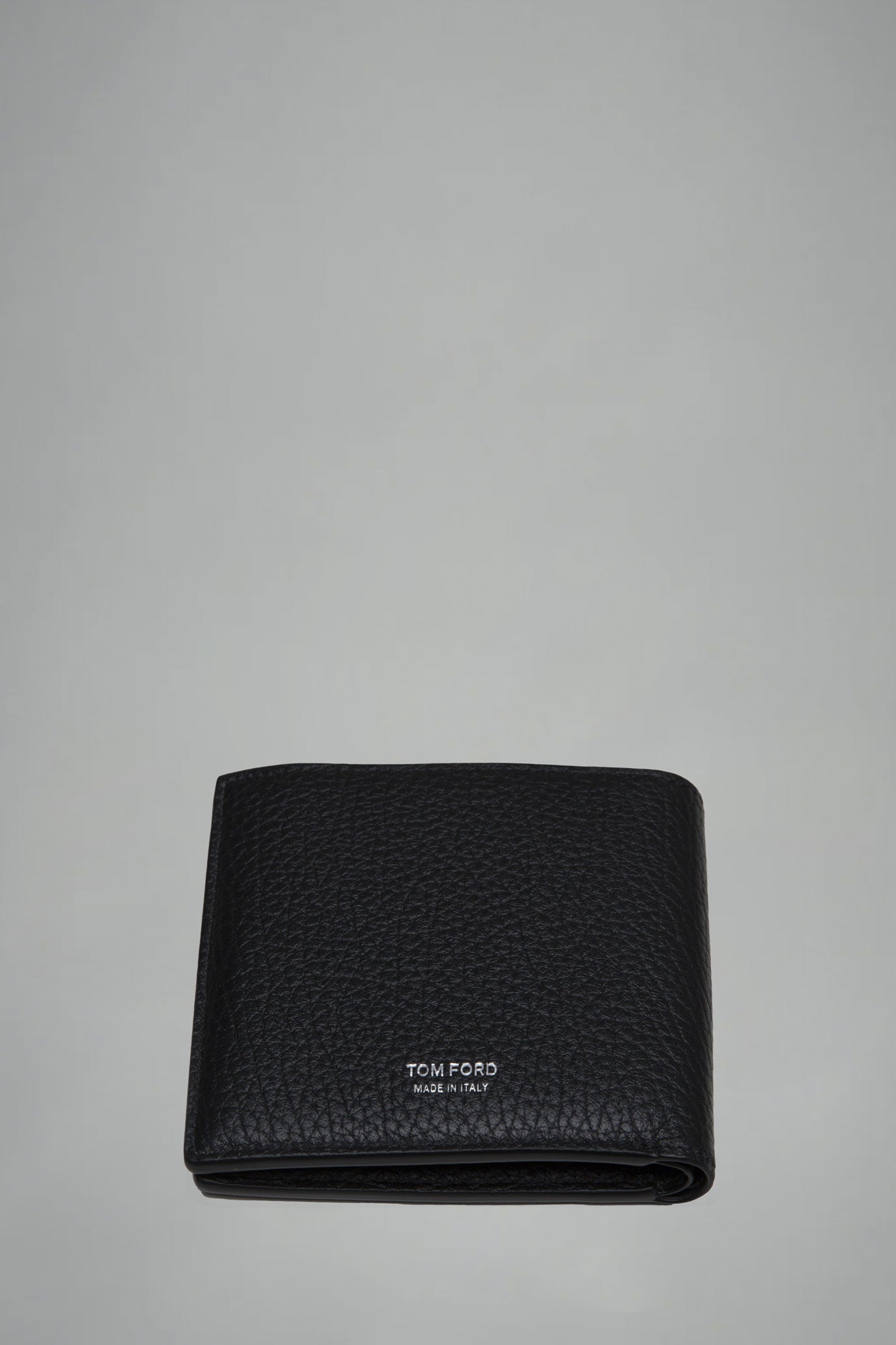Printed Deer Leather Elongated T Line Classic Bifold Wallet