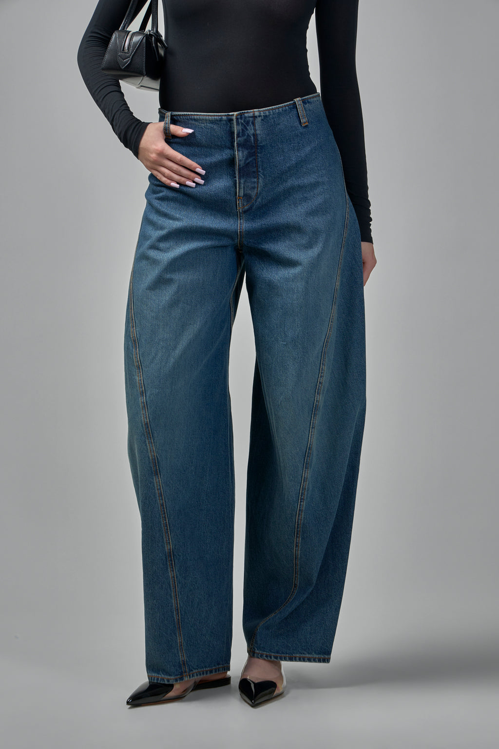 Cargo Jeans Denim Pants