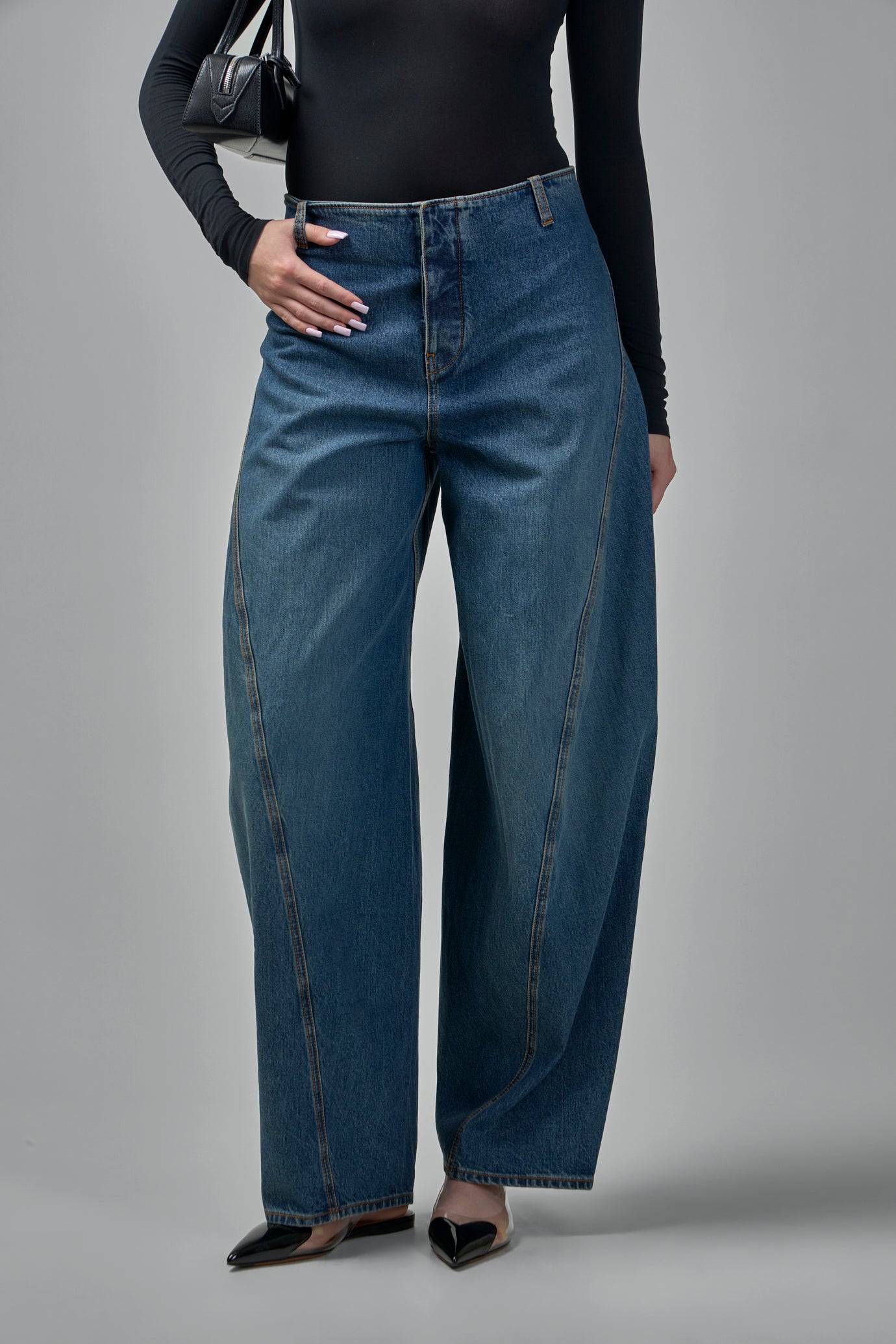 Cargo Jeans Denim Pants