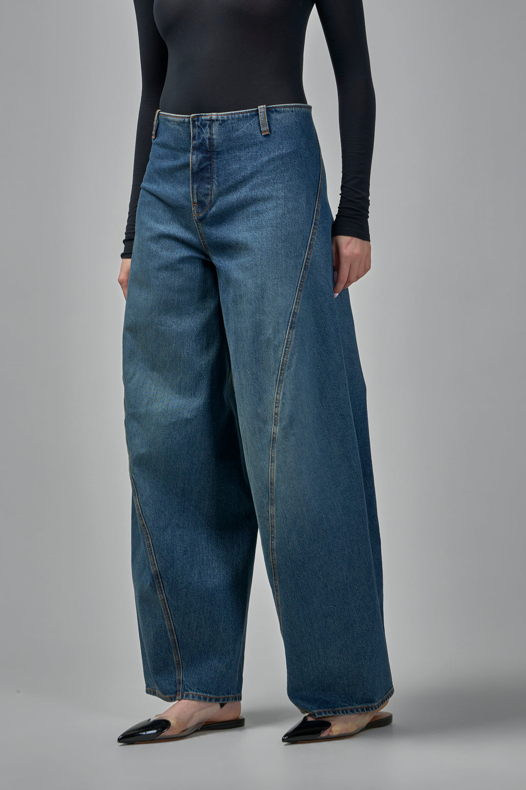 Cargo Jeans Denim Pants