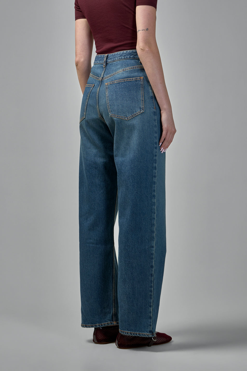 Low Waist Denim Pants