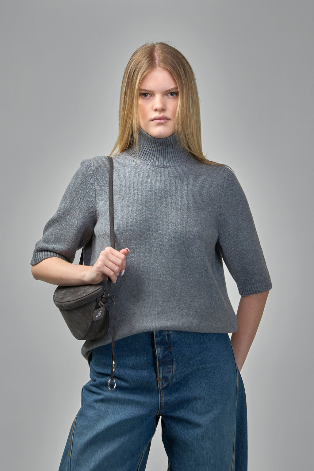 Loose Jumper SS Mohair Sweater