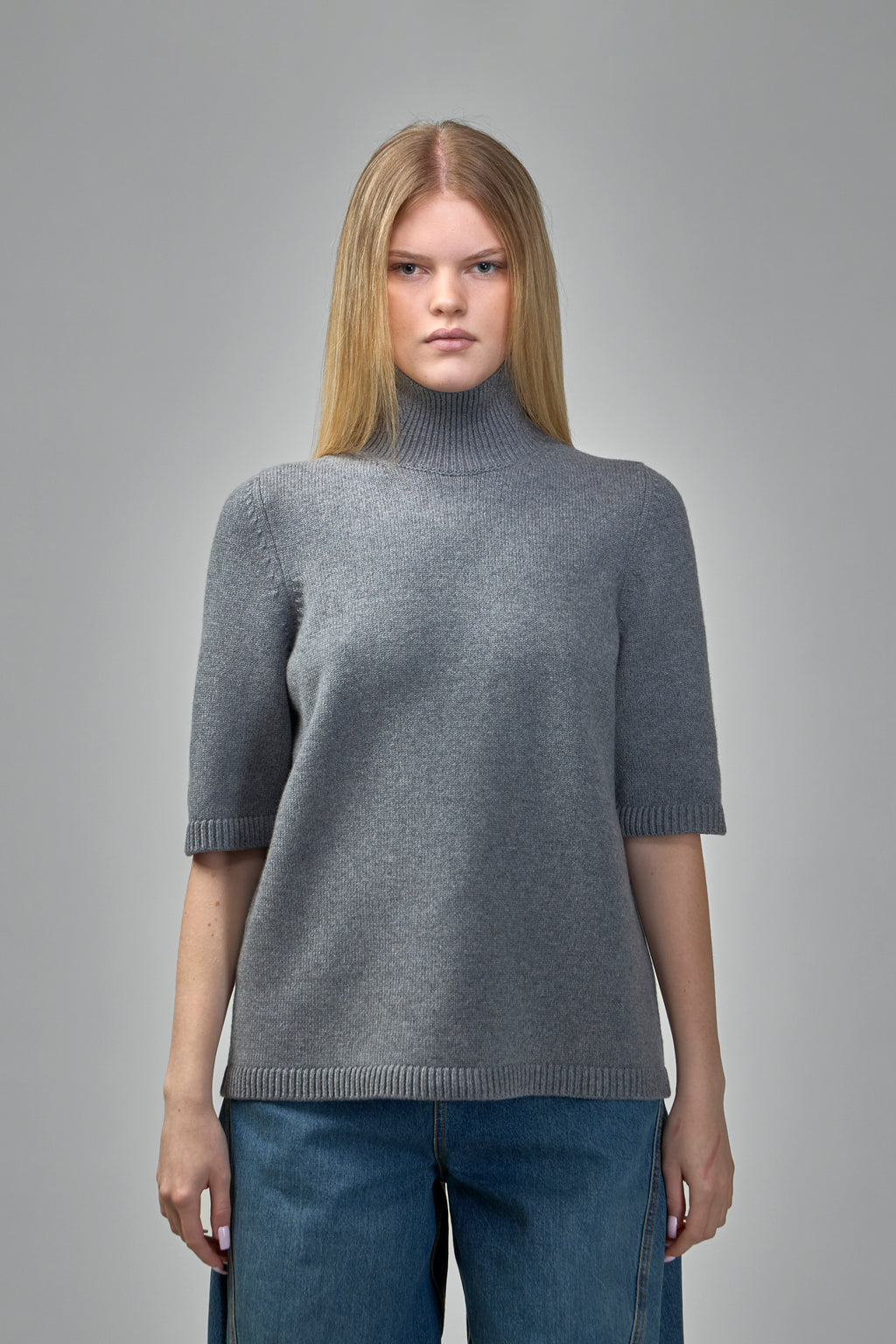 Loose Jumper SS Mohair Sweater