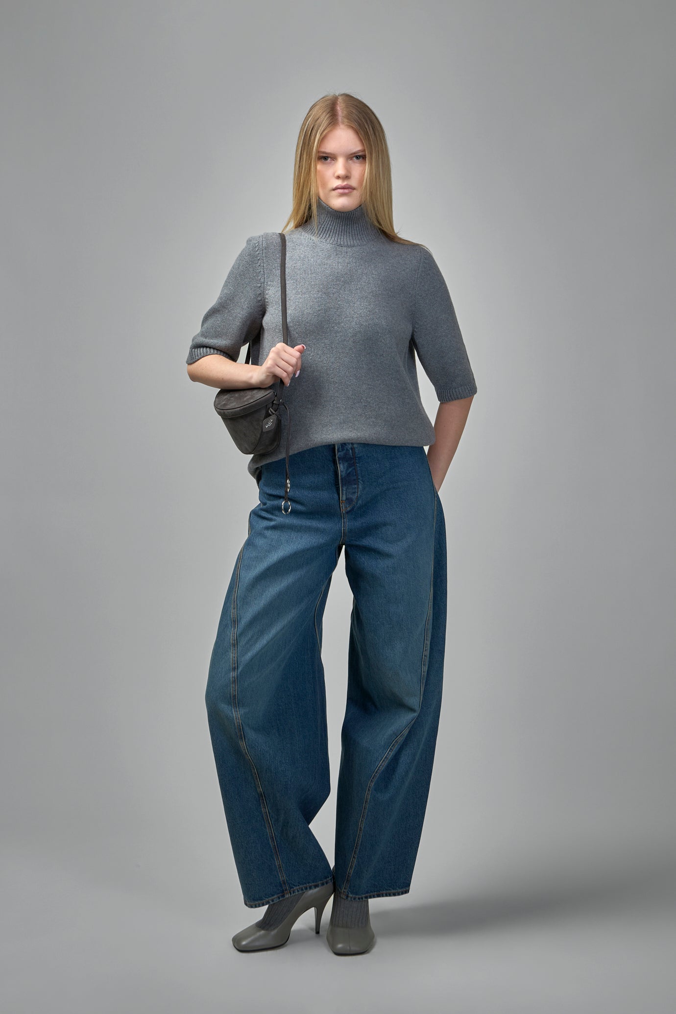 Loose Jumper SS Mohair Sweater