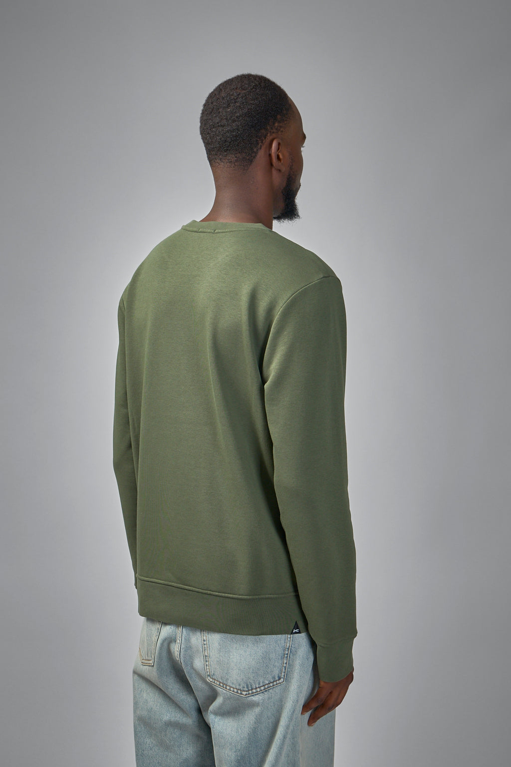 Scissor Crewneck Deep Green - Regular Fit