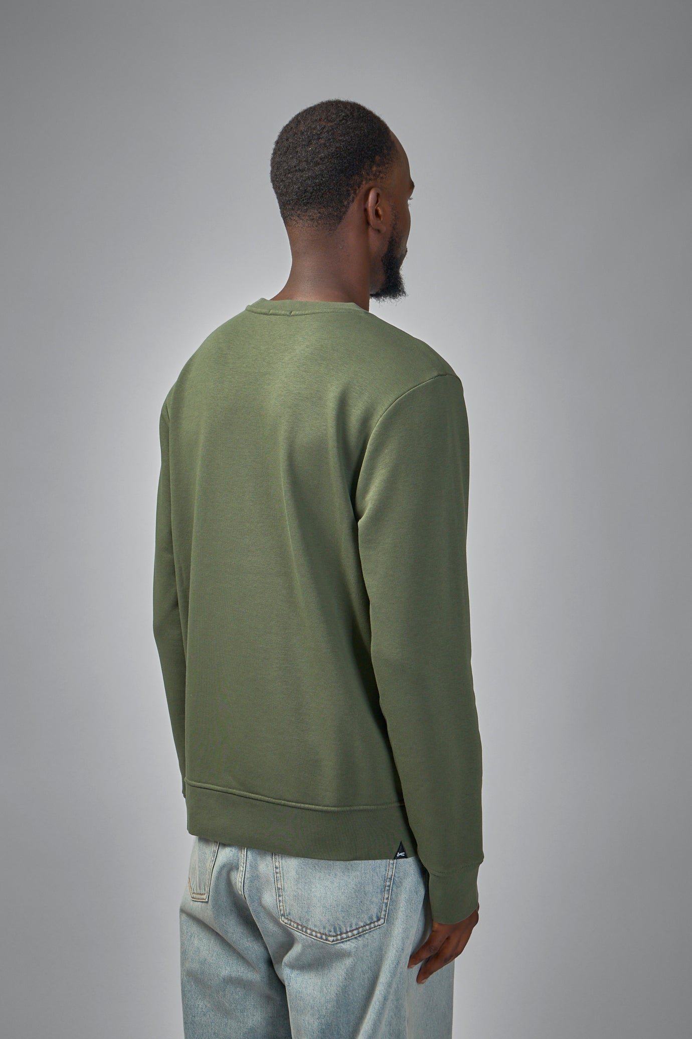 Scissor Crewneck Deep Green - Regular Fit