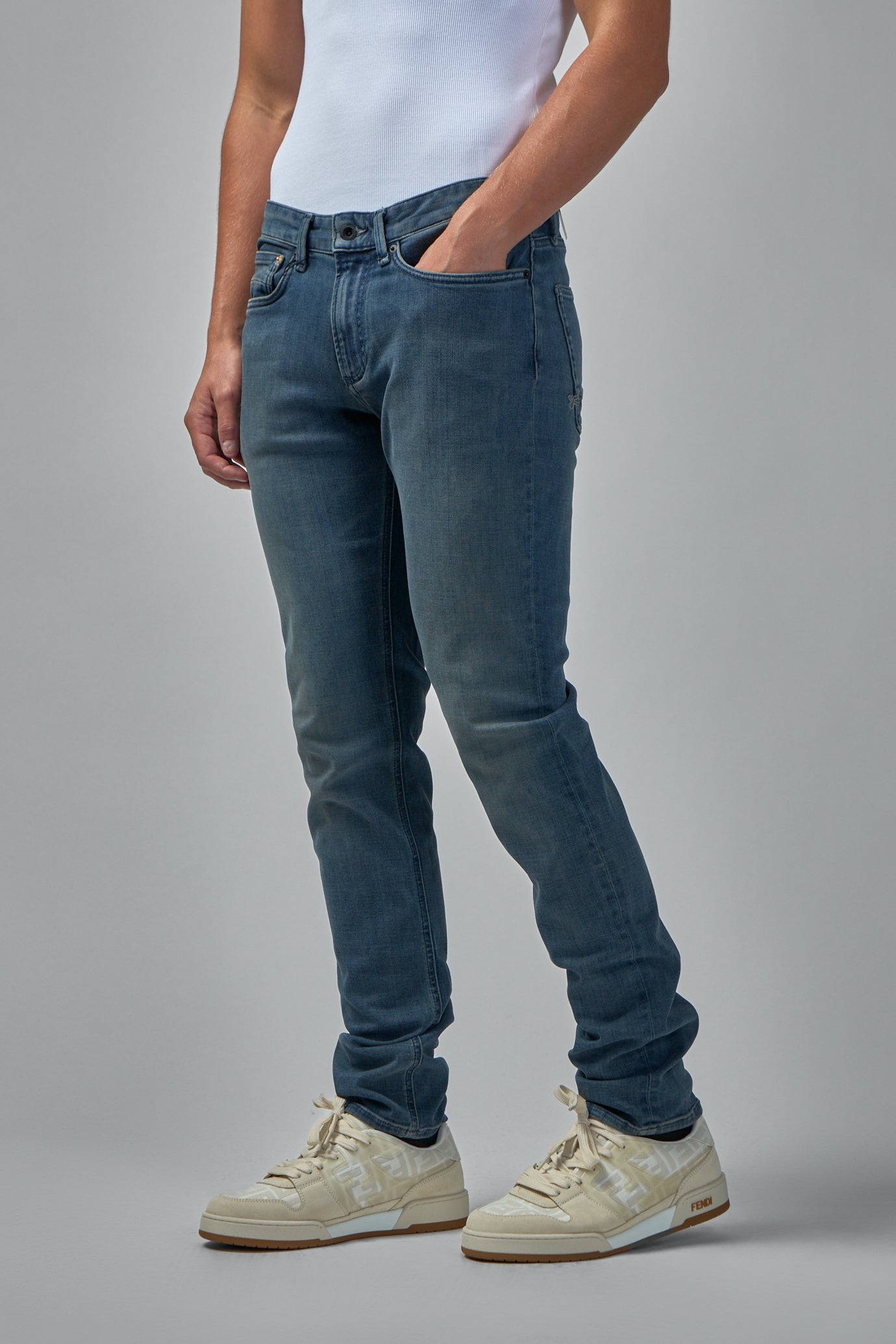 Razor LHSC Dark Blue - Slim Fit Stretch Jeans