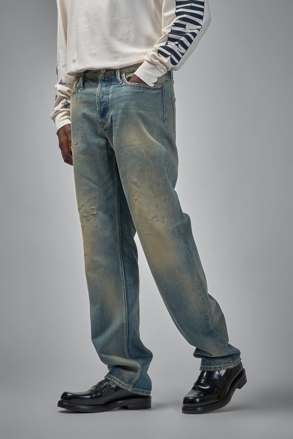 Dagger R Harold Mid Blue - Relaxed Fit