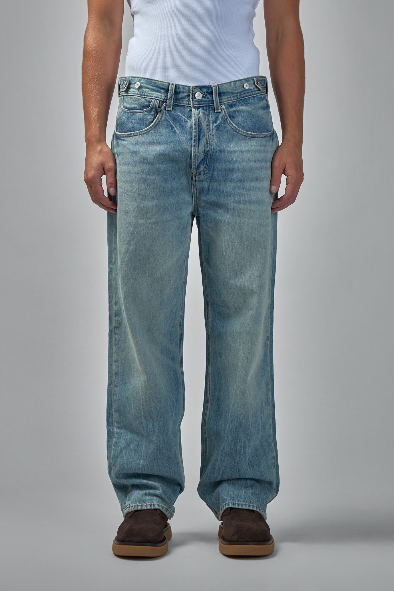 Sasuke West Mid Blue - Wide Fit