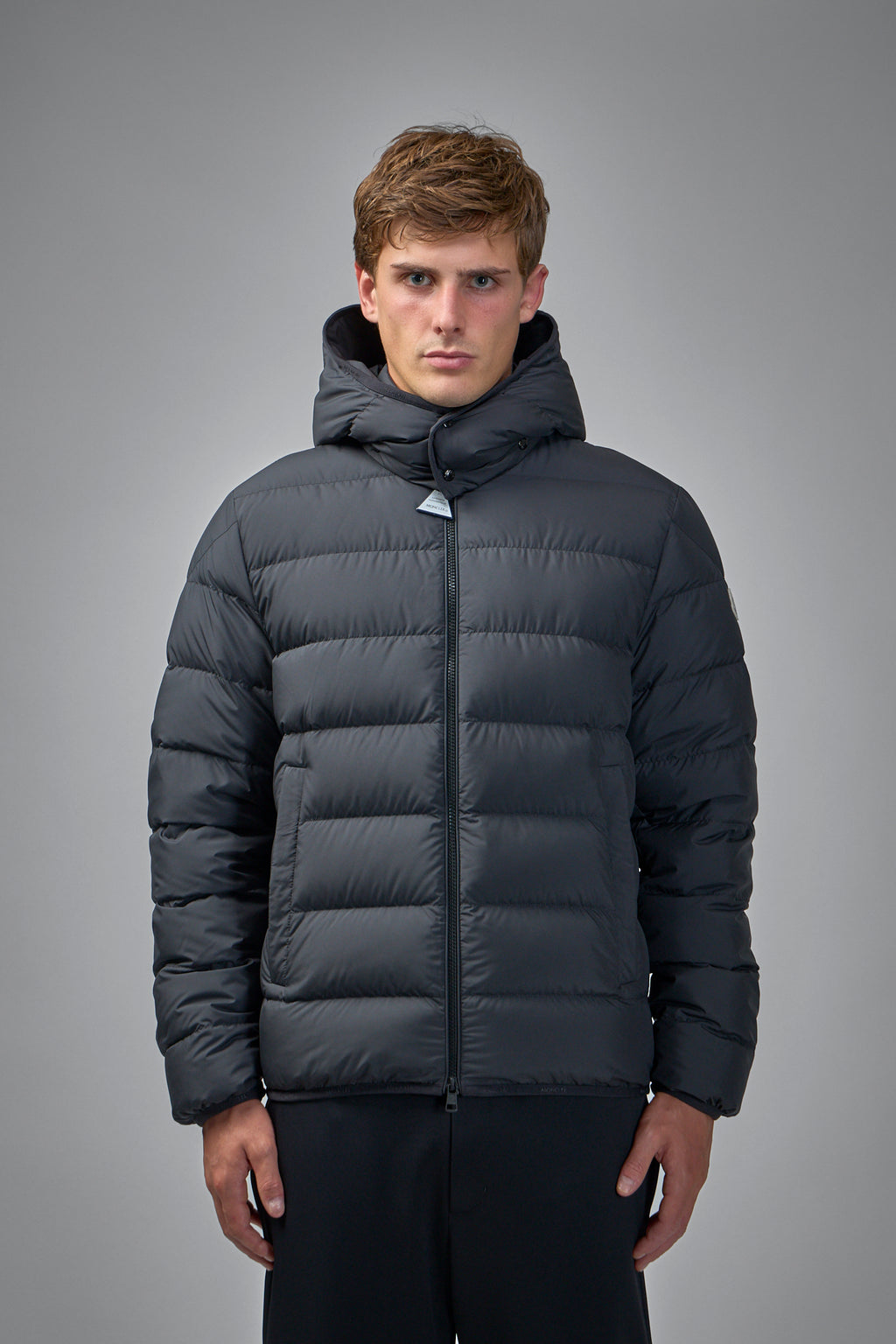 Montbrocq Hooded Short Down Jacket