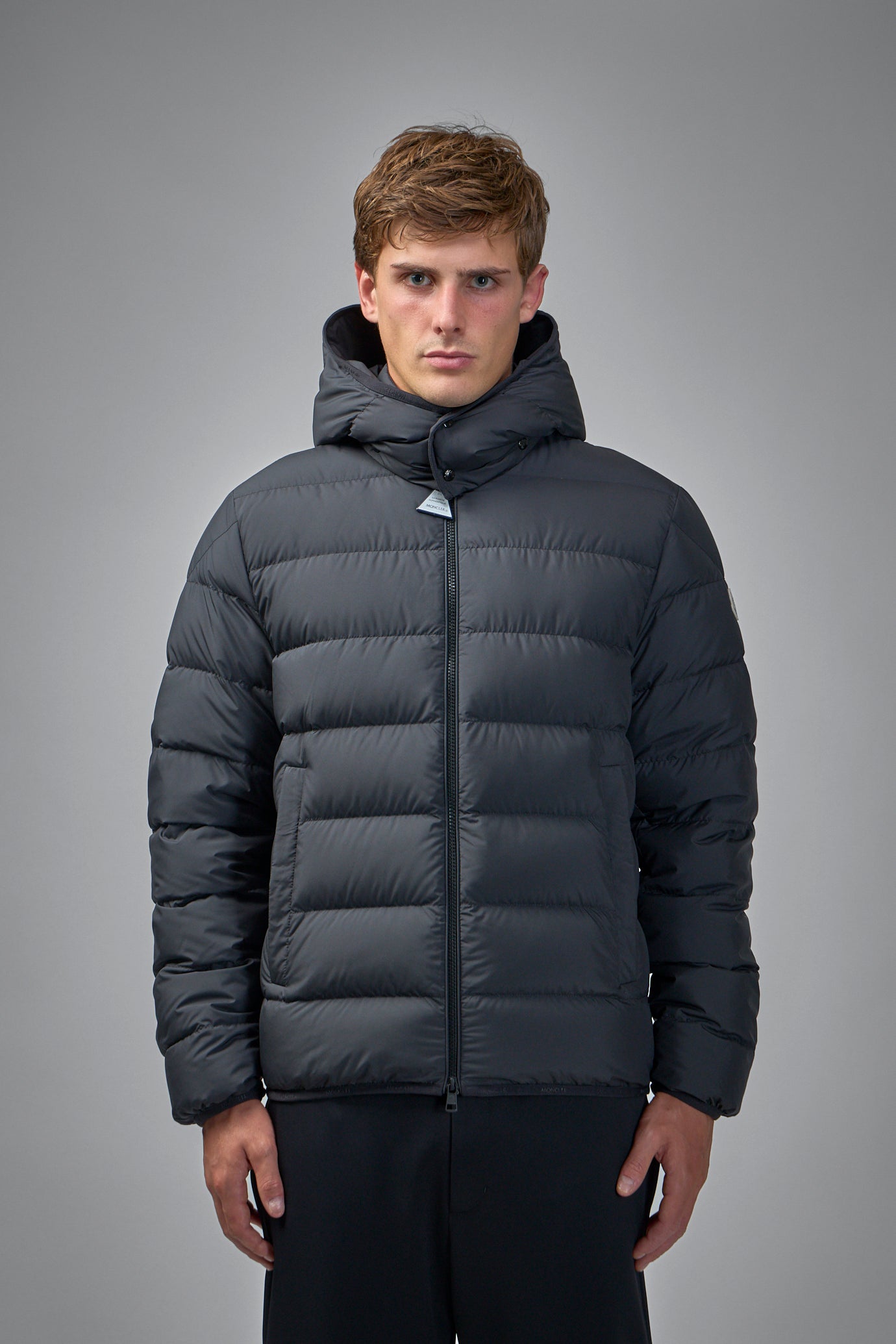 Montbrocq Hooded Short Down Jacket